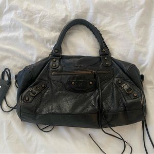 Balenciaga motor cross bag